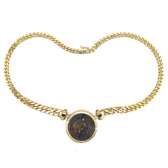 Bulgari monete necklace