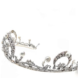 Important diamond and pearl tiara-necklace, 1915 c.a. Edwardian