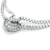 Art Deco platinum and diamond necklace, 1930