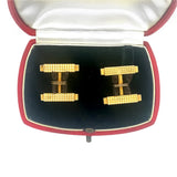 Cartier gold vintage cufflinks