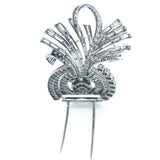 An Art Déco platinum and diamond brooch